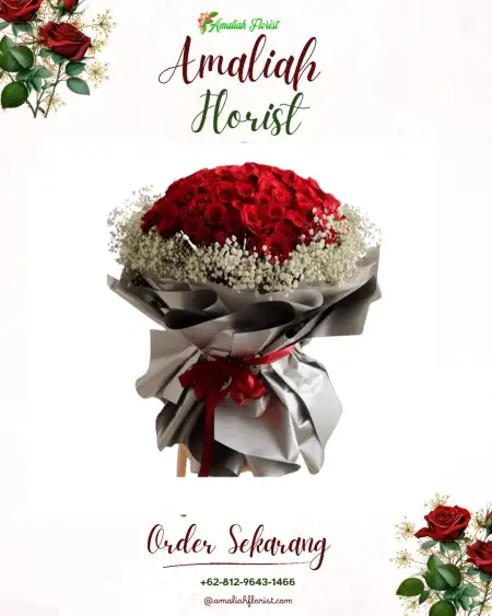 Buket Bunga Kelayan Tengah