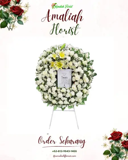 Krans Bunga Duka Kelayan Tengah