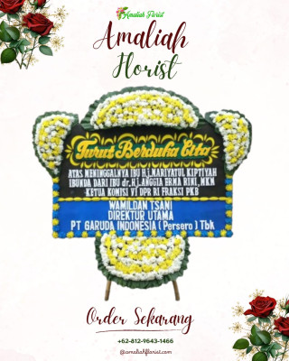 Papan Bunga Duka di Kelayan Tengah