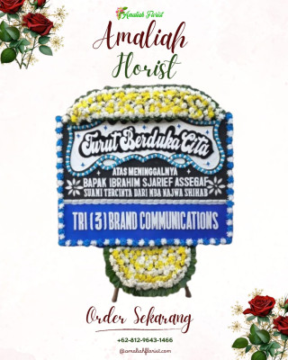 Papan Bunga Duka di Kelayan Tengah